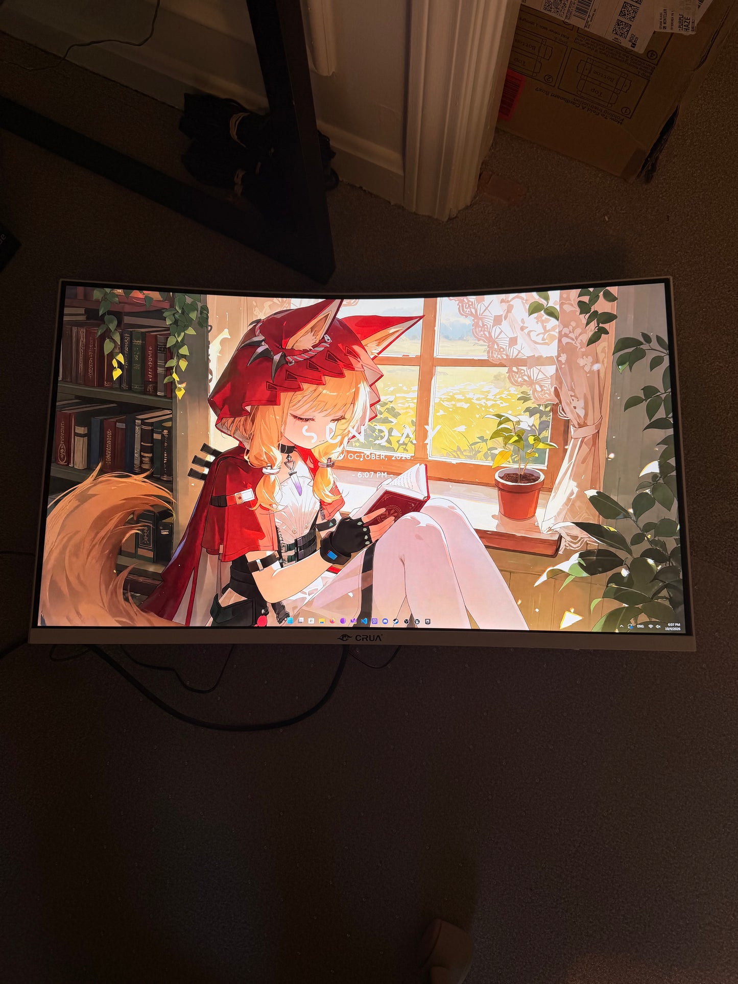 🔥 CRUA 32" 4K UHD 60Hz Curved Monitor 1500R FreeSync Speakers – BRAND NEW
