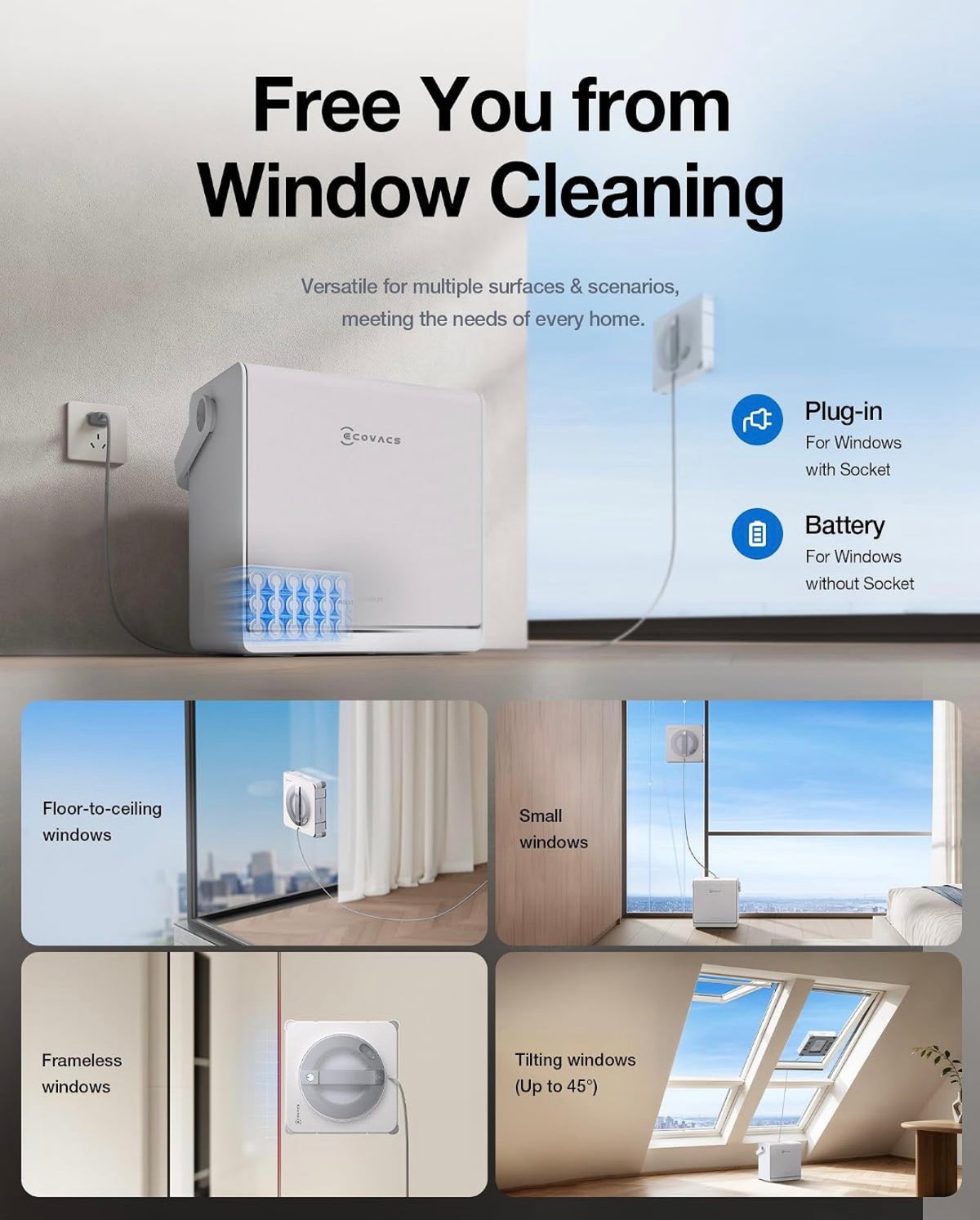 🔥 ECOVACS WINBOT W2S PRO Omni Window Cleaner – BRAND NEW, UNOPENED
