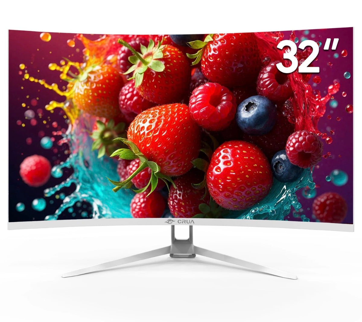 🔥 CRUA 32" 4K UHD 60Hz Curved Monitor 1500R FreeSync Speakers – BRAND NEW