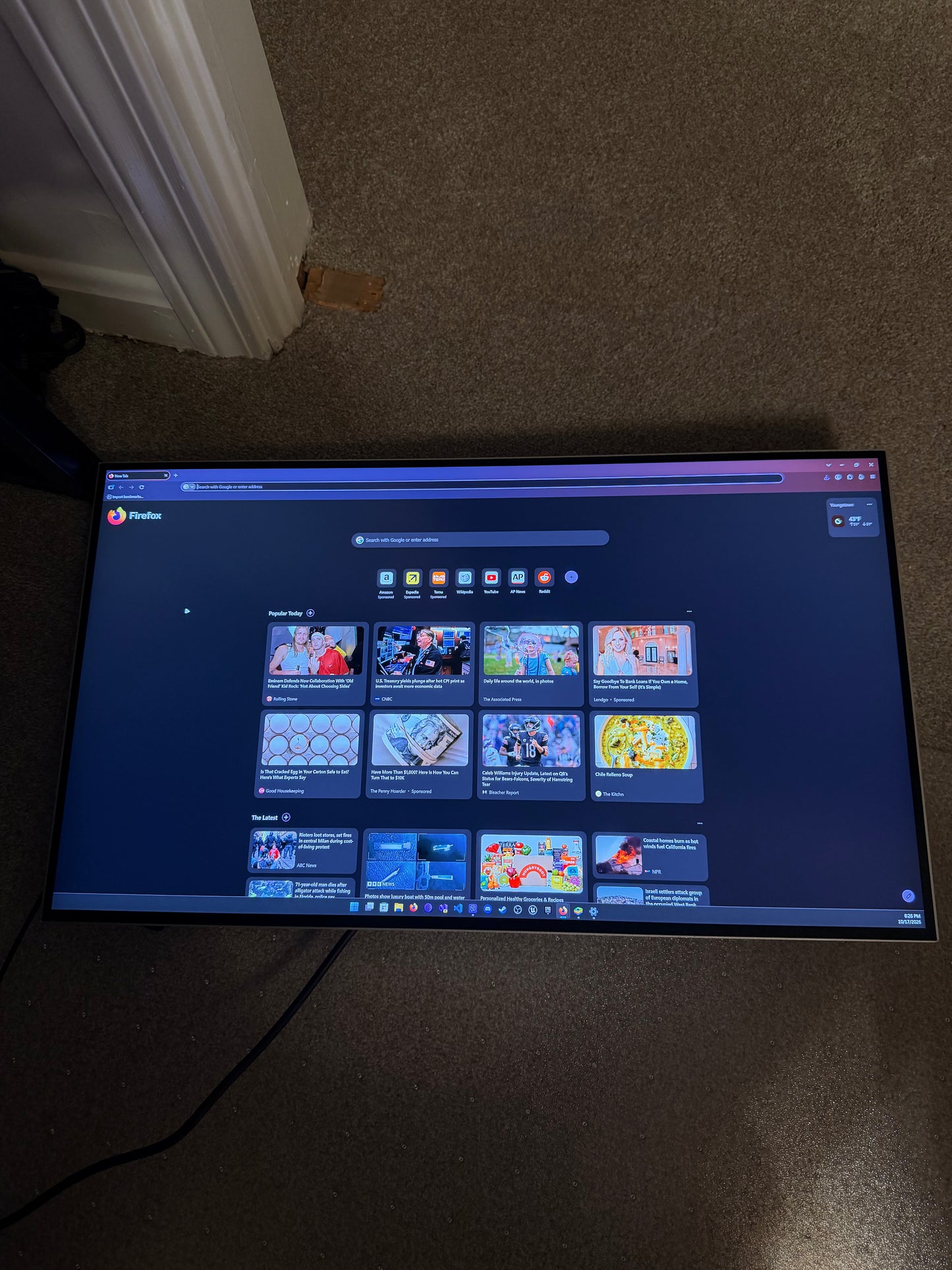 CRUA CR270HG 27" 4K UHD 60Hz IPS USB-C Monitor, Frameless, Silver, Brand New