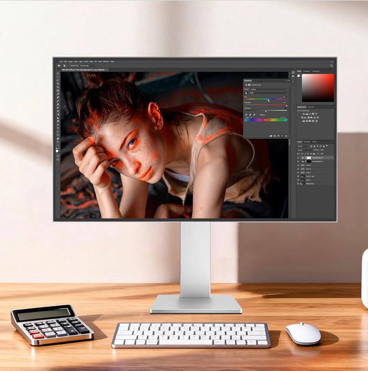 CRUA CR270HG 27" 4K UHD 60Hz IPS USB-C Monitor, Frameless, Silver, Brand New