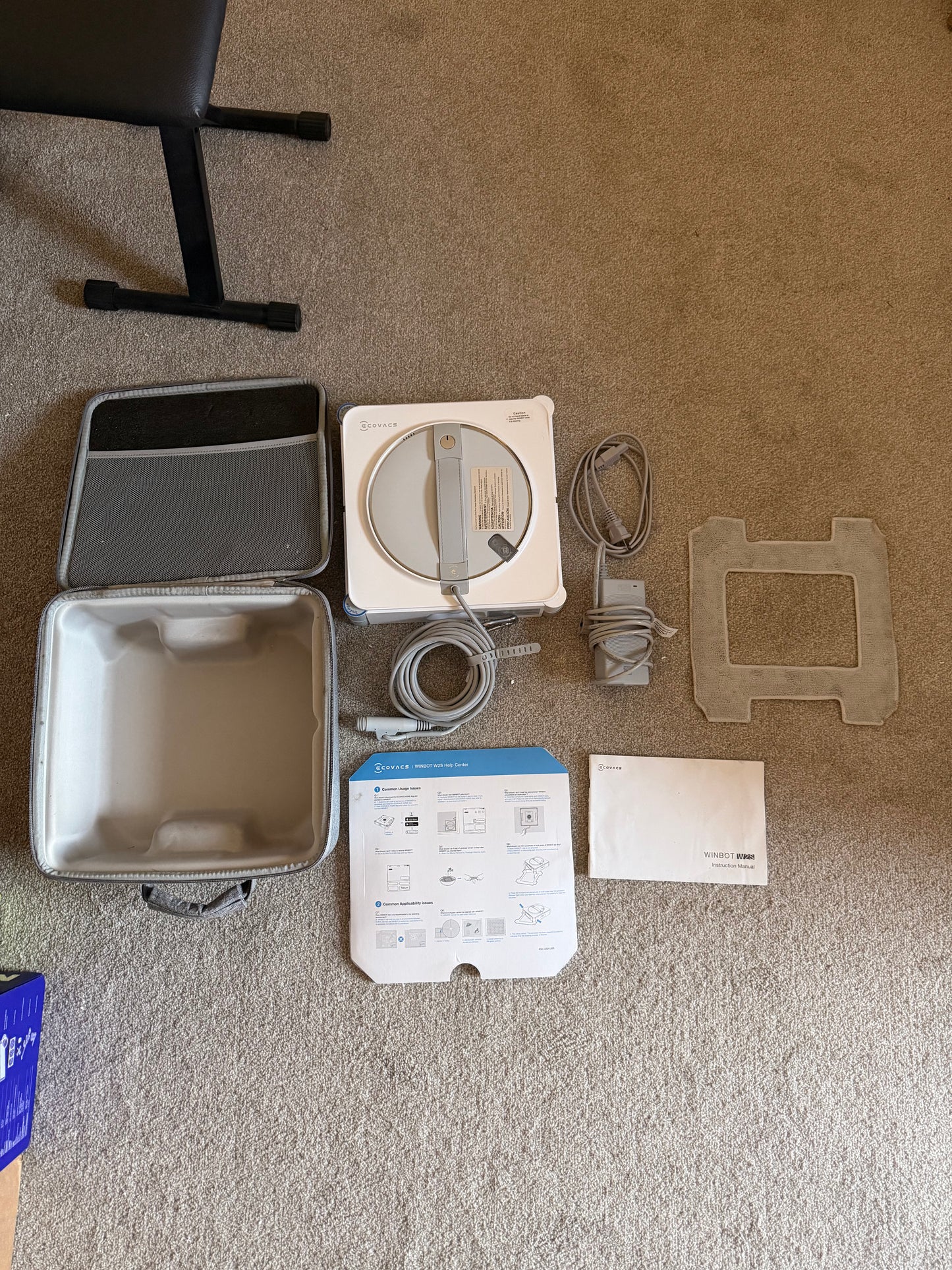 ECOVACS WINBOT W2S Window Cleaning Robot, Works Great, Original Box