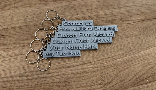 Oxdan Praduction Custom Keychains - Tag Your Stuff Easily and Simple