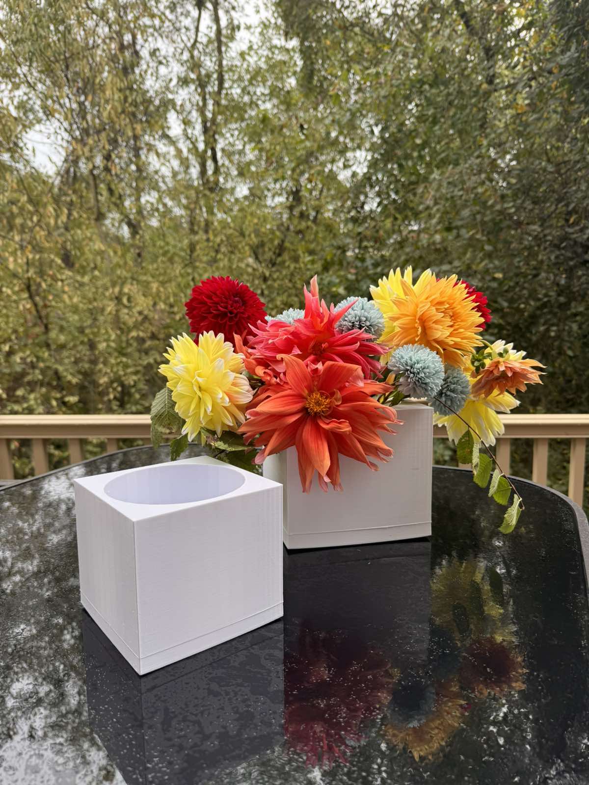 Oxdan Praduction Square Flower Pot - Have Nice And Simple Flower Pot